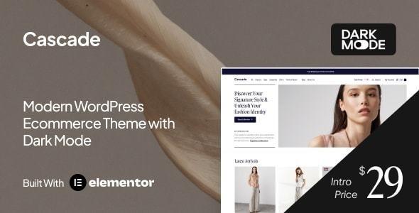 Cascade Premier Multi-Purpose eCommerce Theme Nulled Free Download