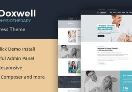 Doxwell Physical Therapy WordPress Theme Nulled Free Download