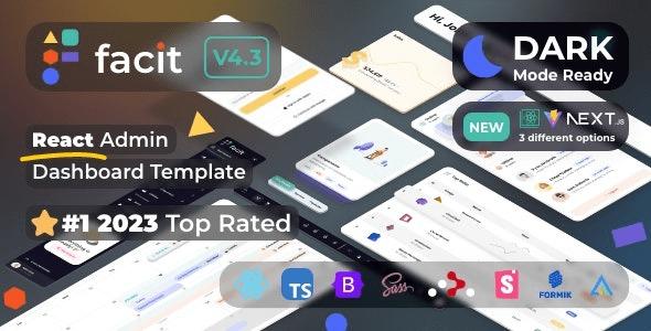 Facit React Admin Dashboard Template Nulled Free Download