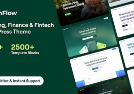 FinFlow Banking, Finance & Fintech WordPress Theme Nulled Free Download