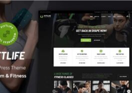 Fittlife Gym & Fitness WordPress Theme Nulled Free Download