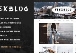 Flexblog A Personal WordPress Blog Theme Nulled Free Download