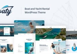 Floaty Boat & Yacht Rental WordPress Theme Nulled Free Download