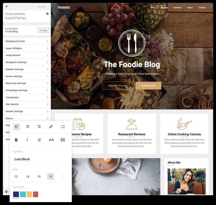 Foodie Blog Nulled Free Download