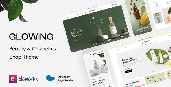 Glowing Beauty & Cosmetics Shop Theme Nulled Free Download