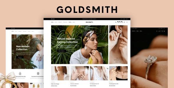 GoldSmith Jewelry Store WooCommerce Elementor Theme Nulled Free Download