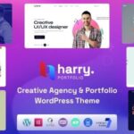 Harry Creative Agency & Portfolio WordPress Theme + RTL Nulled Free Download