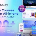 HiStudy Online Courses & Education Template Nulled Free Download