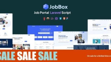 JobBox Laravel Job Portal Multilingual System Nulled Free Download