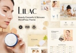 Lilac Beauty Cosmetics Shop Theme Nulled Free Download