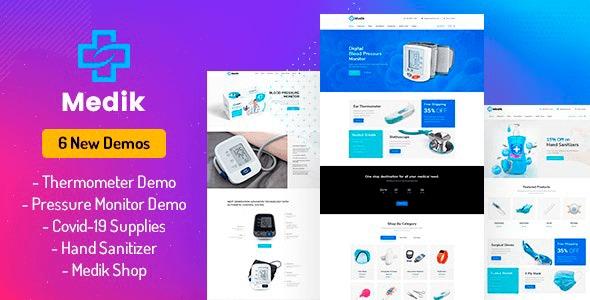 Medik Medical Theme Nulled Free Download