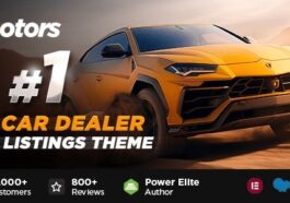 Motors Car Dealer, Rental & Classifieds WP Nulled Free Downlad