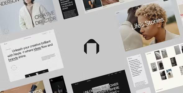 Nayla Multi-Concept Creative Portfolio Theme Nulled Free Download