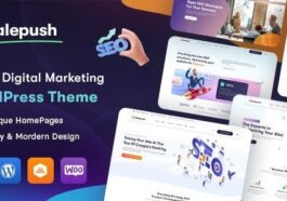 Salepush SEO & Digital Marketing WordPress Theme Nulled Free Download