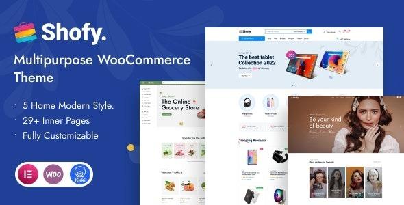 Shofy Highly Customizable WooCommerce WordPress Theme + RTL Nulled Free Download