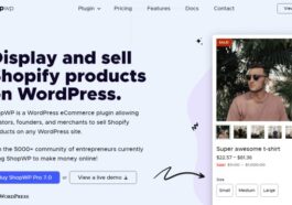 ShopWP Pro Sale Shopify Products on WordPress Nulled Free Download