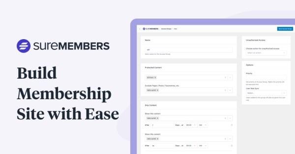 SureMembers Sell and Grow your Membership Site with Ease Nulled Free Download