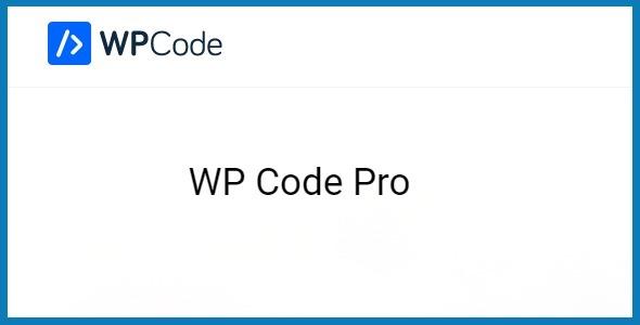 WPCode Pro The Best WordPress Code Snippets Plugin Nulled Free Download