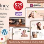 Wellnez Beauty Spa Wellness Salon WordPress Theme Nulled Free Download