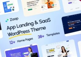 Zaap SaaS & App WordPress Theme Nulled Free Download