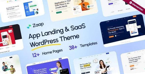 Zaap SaaS & App WordPress Theme Nulled Free Download