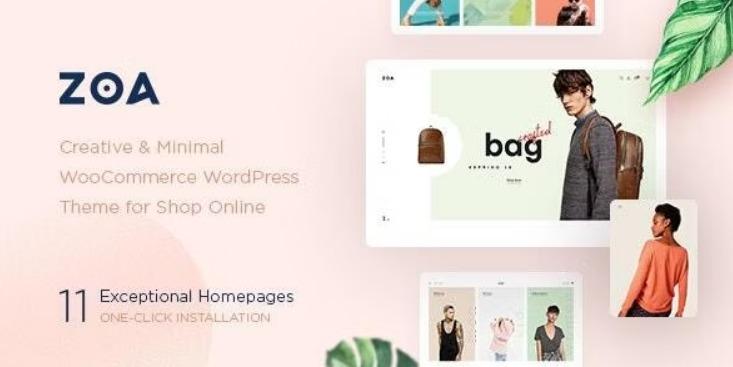 Zoa Nulled Minimalist Elementor WooCommerce Theme Free Download