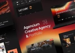 Agencium Creative Agency & Portfolio WordPress Theme Nulled Free Download