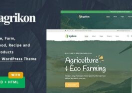 Agrikon Organic Food & Agriculture WooCommerce Theme Nulled Free Download