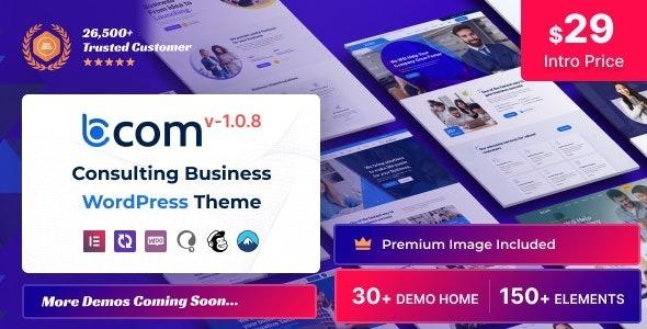 Bcom Consulting Business Nulled Free Download