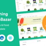 BoroBazar React Ecommerce Template with Grocery & Food Store Nulled Free Download