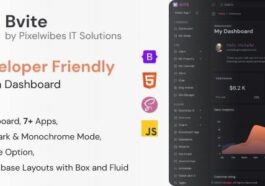 Bvite Bootstrap HTML , Vite, Laravel, PHP, React Multipurpose Admin Dashboard Template Nulled Free Download