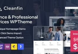 Cleanfin Finance Consulting WordPress Theme Nulled Free Download