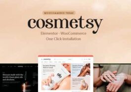 Cosmetsy Beauty Cosmetics Shop Theme Nulled Free Download