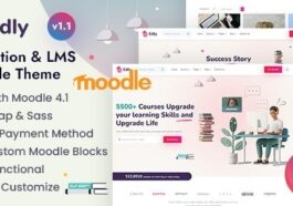 Edly Moodle LMS Education Theme Nulled Free Download