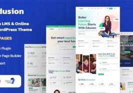 Edusion Education LMS WordPress Theme Nulled Free Download