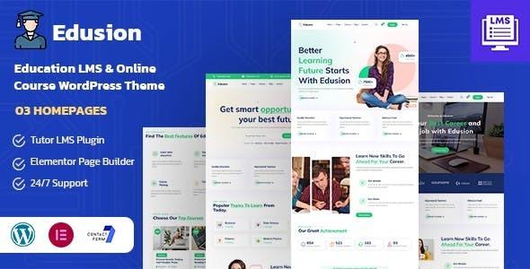 Edusion Education LMS WordPress Theme Nulled Free Download