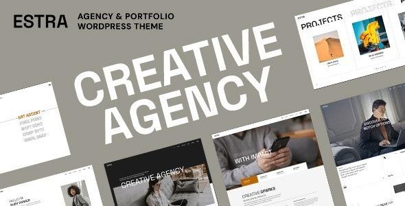 Estra Creative Agency and Portfolio Theme Nulled Free Download