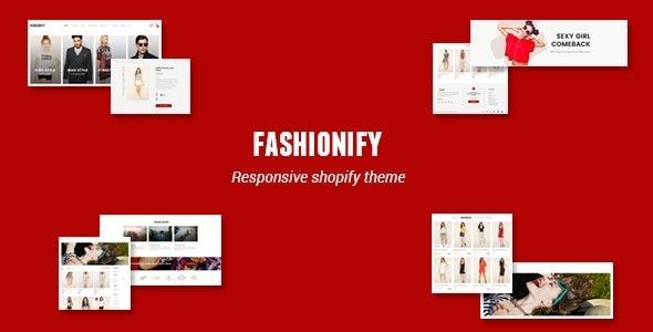 Fashionify Responsive UX Shopify Theme Nulled Free Download