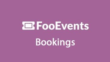 FooEvents Bookings Nulled Free Download