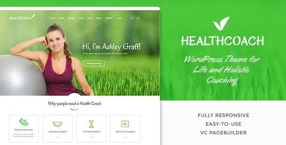 Health Coach Personal Trainer WordPress Theme by StyleMixThemes Nulled Free Download