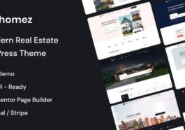 Homez Real Estate WordPress Theme Nulled Free Download