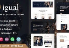 Igual Law Firm WordPress Theme Nulled Free Download