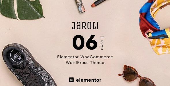 Jaroti Elementor Accessories WooCommerce Theme Nulled Free Download