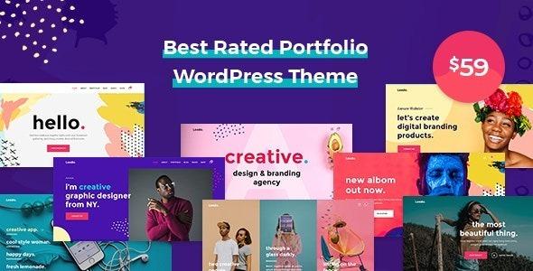 Leedo Modern, Colorful & Creative Portfolio WordPress Theme Nulled Free Download