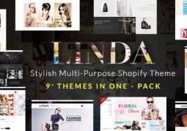 Linda Custom, Multipurpose Shopify Theme Nulled Free Download