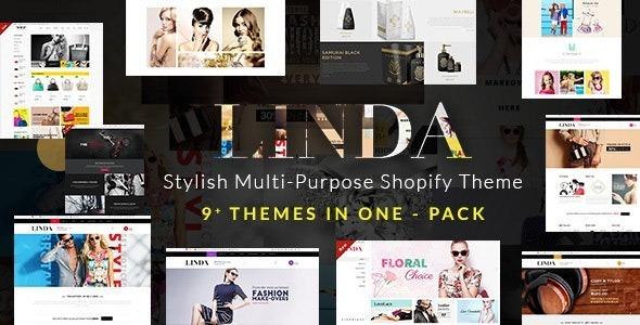 Linda Custom, Multipurpose Shopify Theme Nulled Free Download