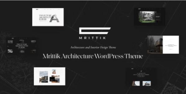 Mrittik Architecture and Interior Design Theme Nulled Free Download