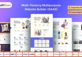 MultiSaas Multi-Tenancy Multipurpose Website Builder (Saas) Nulled Free Download