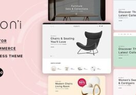 Nooni Furniture & Fashion WooCommerce Theme Nulled Free Download