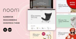 Nooni Furniture & Fashion WooCommerce Theme Nulled Free Download